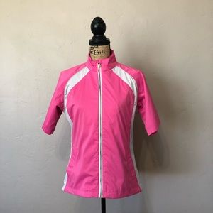 Under Armour Performance Golf Wear Pink Jacket